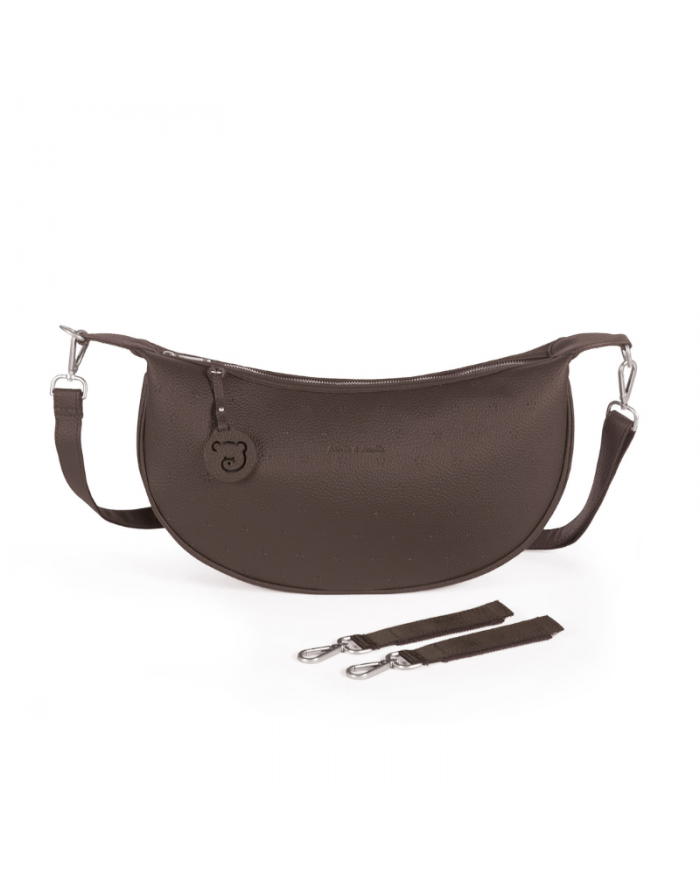 Pasito A Pasito Borsa a Tracolla Gondola NEW London Brown