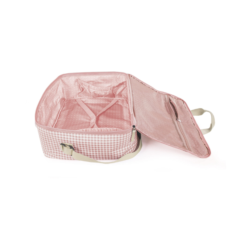Pasito A Pasito Valigia Clinica I Love Vichy Rosa - Linea Walking Mum