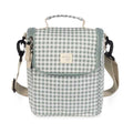 Pasito a Pasito Borsa Pappa I Love Vichy Verde