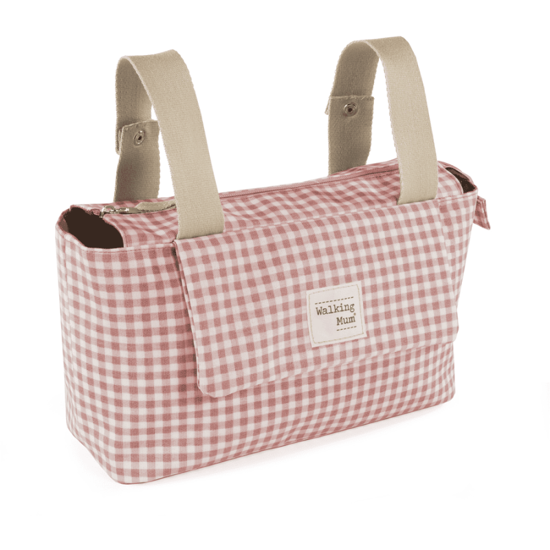 Pasito A Pasito Organiser I Love Vichy Rosa - Linea Walking Mum