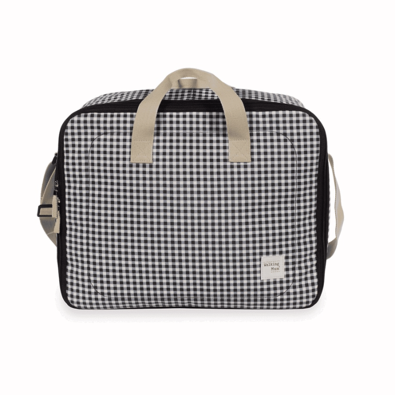 Pasito A Pasito Valigia Clinica I Love Vichy Nera - Linea Walking Mum