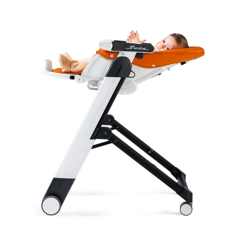 Peg Perego Seggiolone Siesta Follow Me Arancia -PAGA IN 3 RATE SENZA INTERESSI-