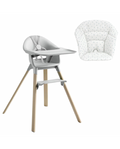 Stokke Clikk Cloud Grey con cuscino omaggio Blueberry Boat