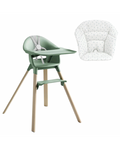 Stokke Clikk Clover Green con cuscino omaggio Blueberry Boat