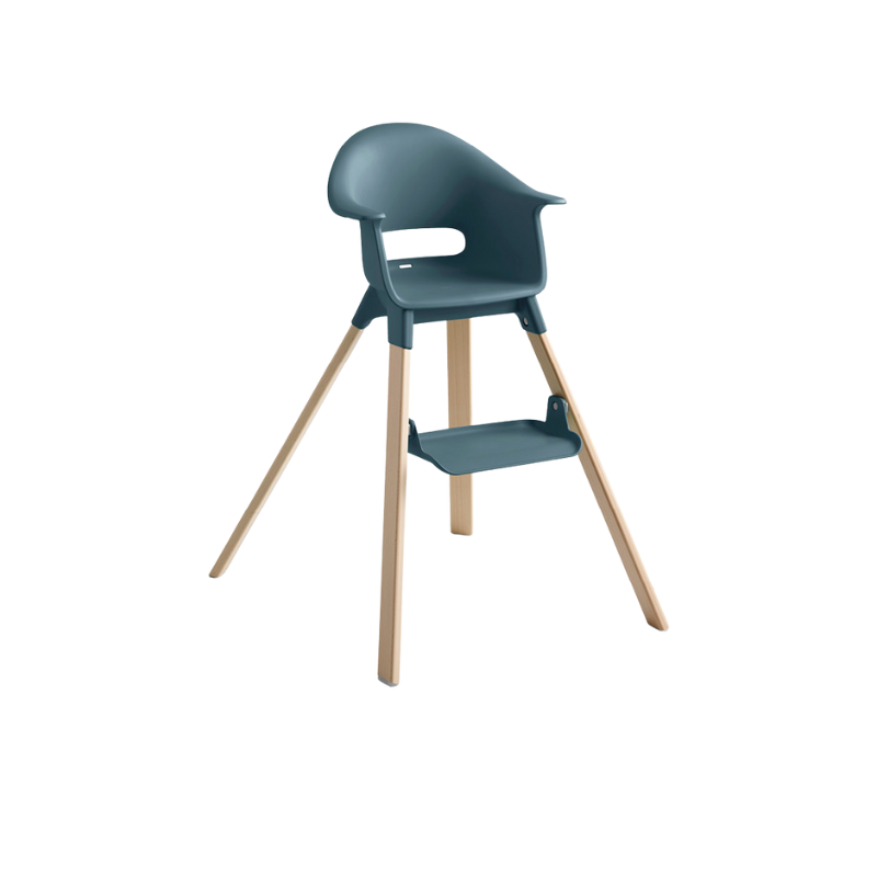 Stokke Clikk Fjord Blue con cuscino omaggio Multicircles