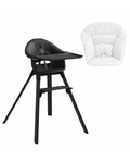 Stokke Clikk Midnight Black con cuscino omaggio Blueberry Boat