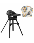 Stokke Clikk Midnight Black con cuscino omaggio Multicircles