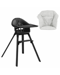 Stokke Clikk Midnight Black con cuscino omaggio Nordic Grey