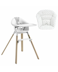 Stokke Clikk White con cuscino omaggio Blueberry Boat