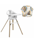 Stokke Clikk White con cuscino omaggio Multicircles