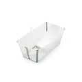 Stokke Flexi Bath Transparent Green + Supporto per Neonato omaggio