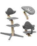 Stokke Promo Sedia Nomi Natural Grey Con Newborn e Babyset in Omaggio