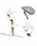 Stokke Promo Sedia Nomi Natural White Con Newborn e Babyset in Omaggio
