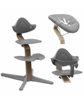 Stokke Promo Sedia Nomi Walnut Grey Con Newborn e Babyset in Omaggio
