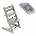 Stokke Promo Tripp Trapp Glacier green con Newborn