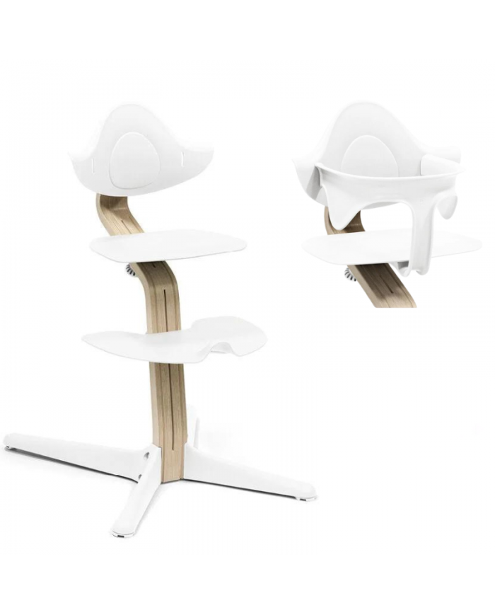 Stokke Sedia Nomi Natural White con Baby Set Omaggio