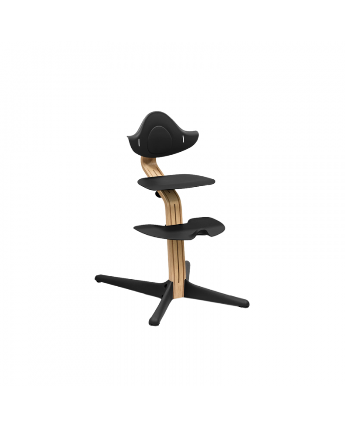 Stokke Sedia Nomi Oak Black con Baby Set Omaggio