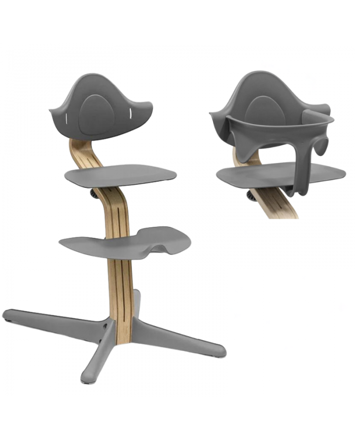 Stokke Sedia Nomi Oak Grey con Baby Set Omaggio