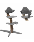 Stokke Sedia Nomi Walnut Grey con Baby Set Omaggio