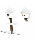 Stokke Sedia Nomi Walnut White con Baby Set Omaggio