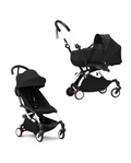 Stokke Passeggino Yoyo³ con bassinet 0 e 6+ Black/Black