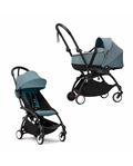 Stokke Yoyo³ con bassinet e rivestimento 6+ Black/Aqua