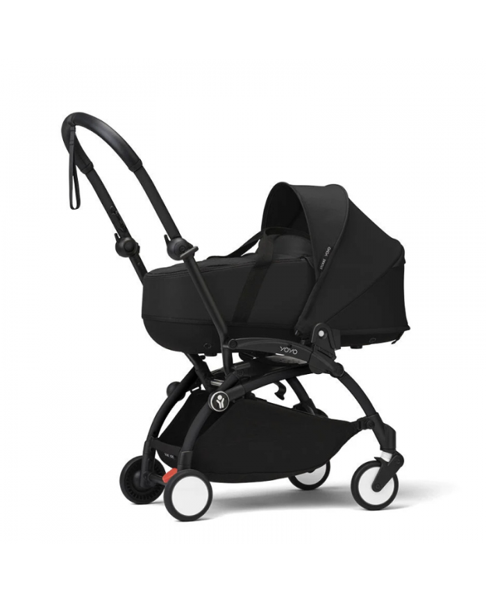 Stokke Yoyo³ con bassinet e rivestimento 6+ Black/Black
