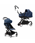 Stokke Yoyo³ con bassinet e rivestimento 6+ White/Navy