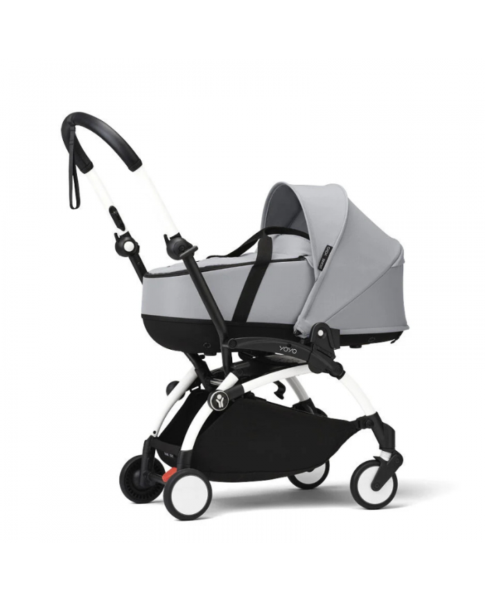 Stokke Yoyo³ con bassinet e rivestimento 6+ White/Stone