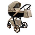 Trio ''CRYSTAL'' By Maison du Bebè col. BEIGE  Tel.ORO ROSA