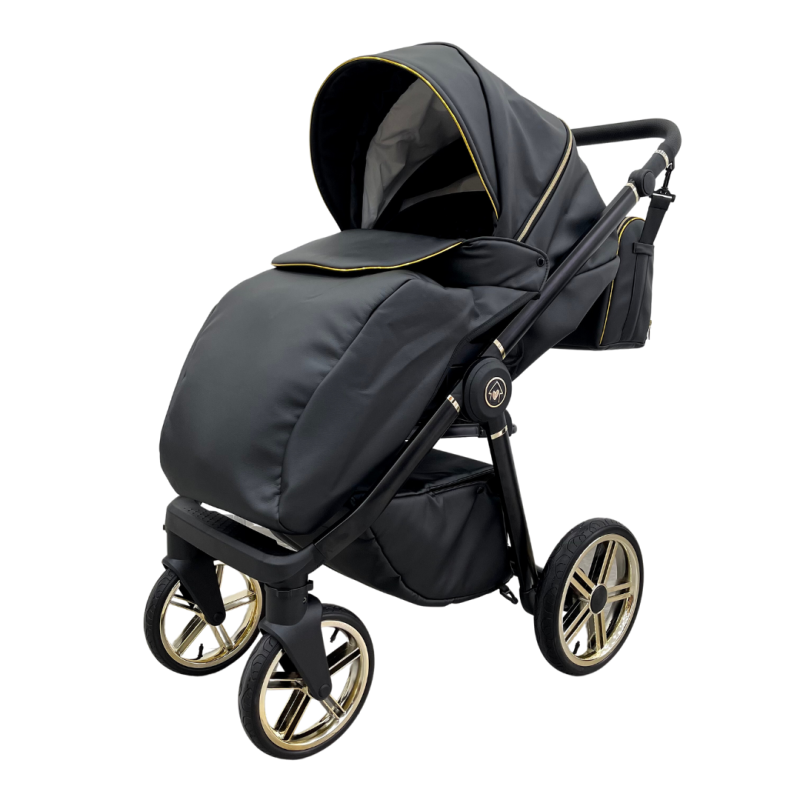 Trio ''CRYSTAL'' By Maison du Bebè col. Nero Tel.Oro