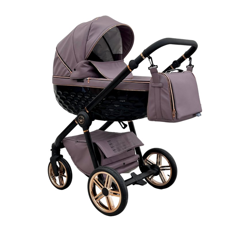 Trio ''CRYSTAL'' By Maison du Bebè col.MALVA Tel.NERO