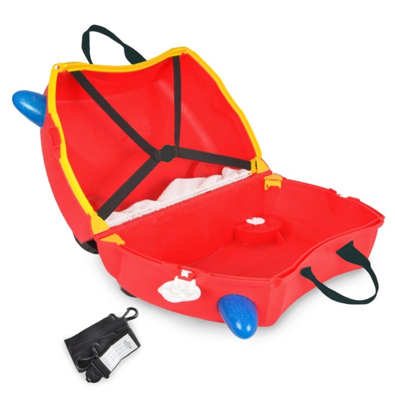 Trunki Valigia Cavalcabile Frank il Camion Dei Pompieri